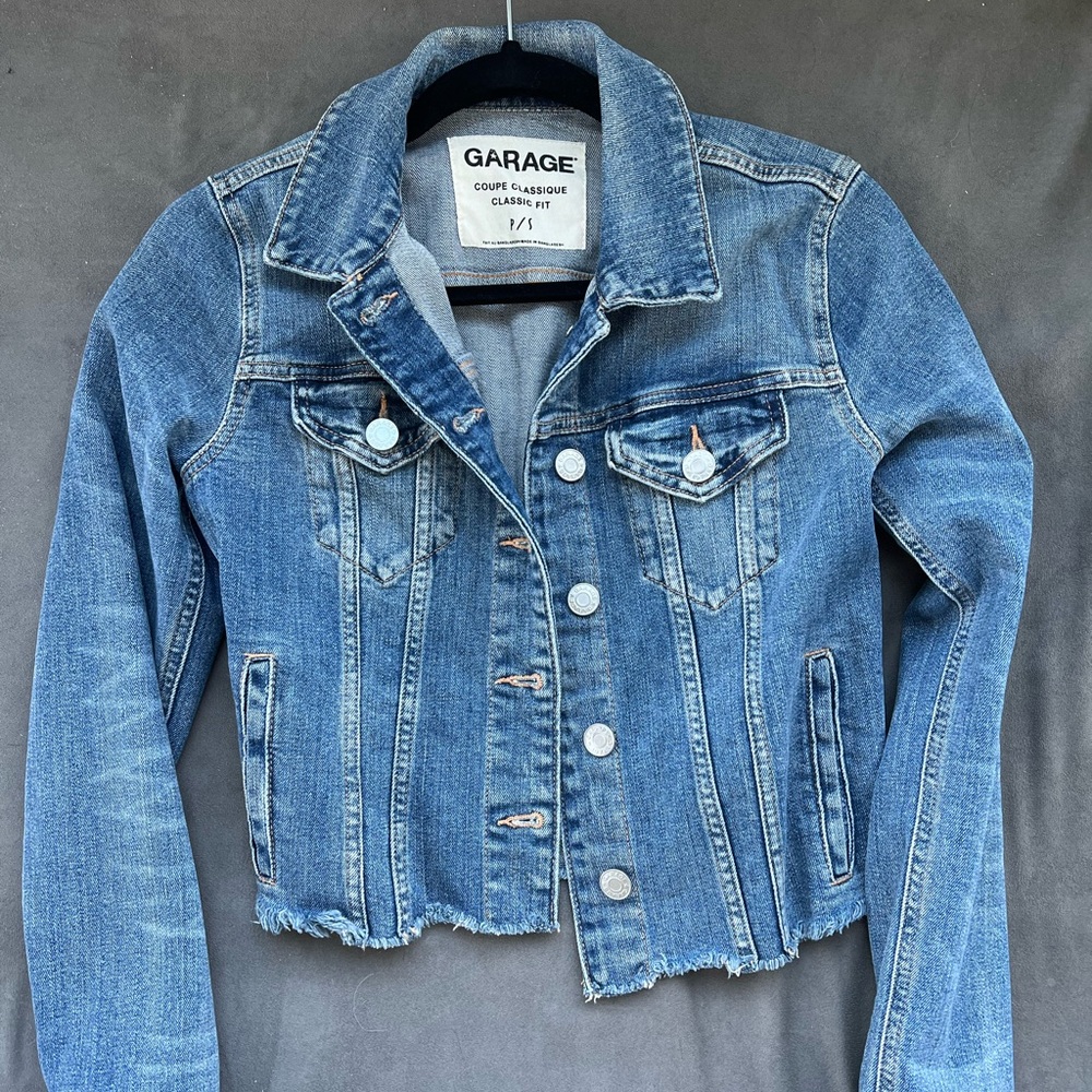 Cropped Jean Jacket